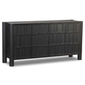 Ezri 4 Door Sideboard, Noir Ch¨ºne