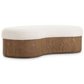 Celeste Cocktail Pouf, Blanc Neige Nomade