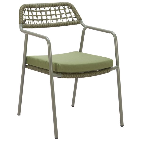 Rio Dining Chaise, Vert, Lot de 2