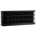 Carson 4 Door Cabinet, Loft Noir